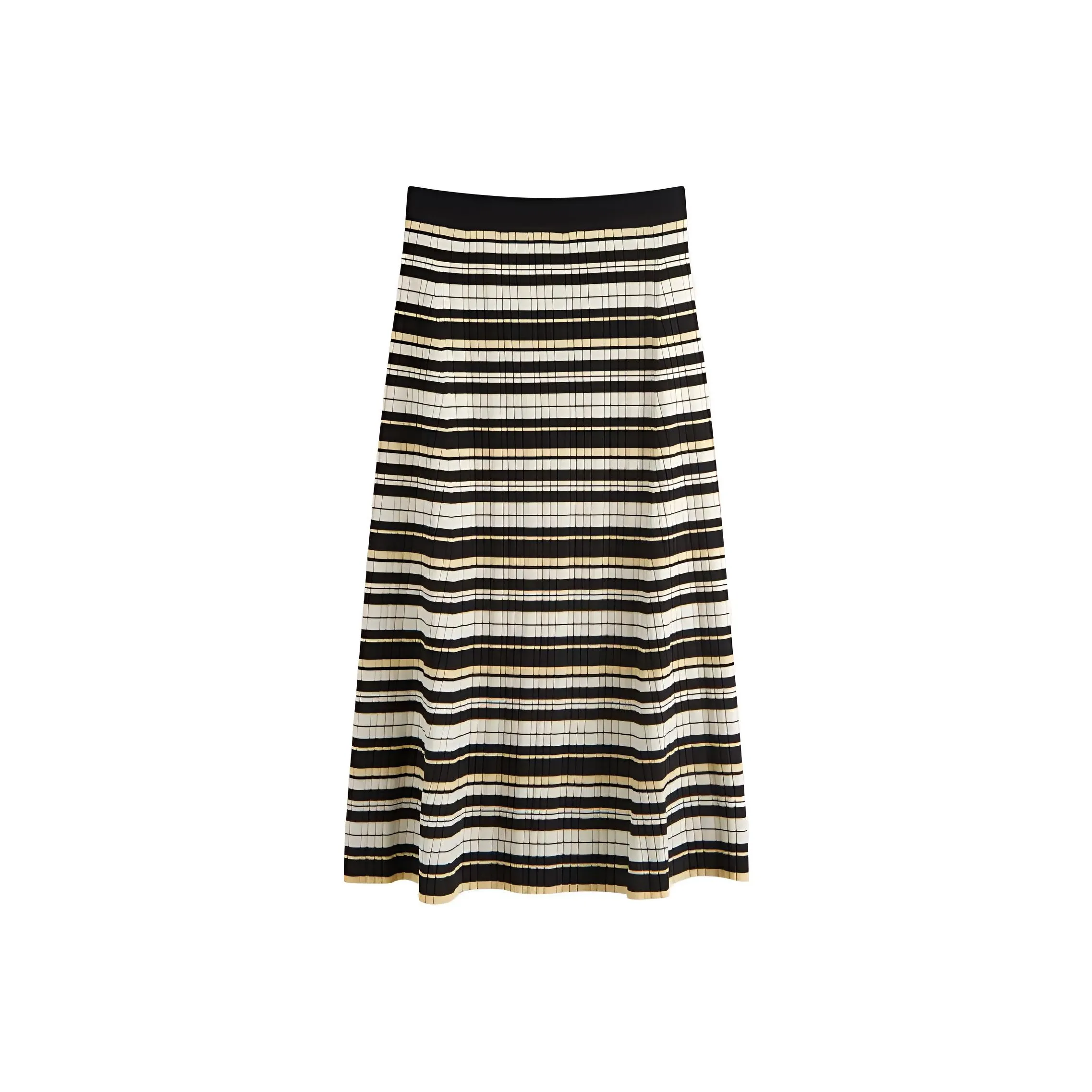 GANNI Повседневный Длинный Юбка Женская Черная