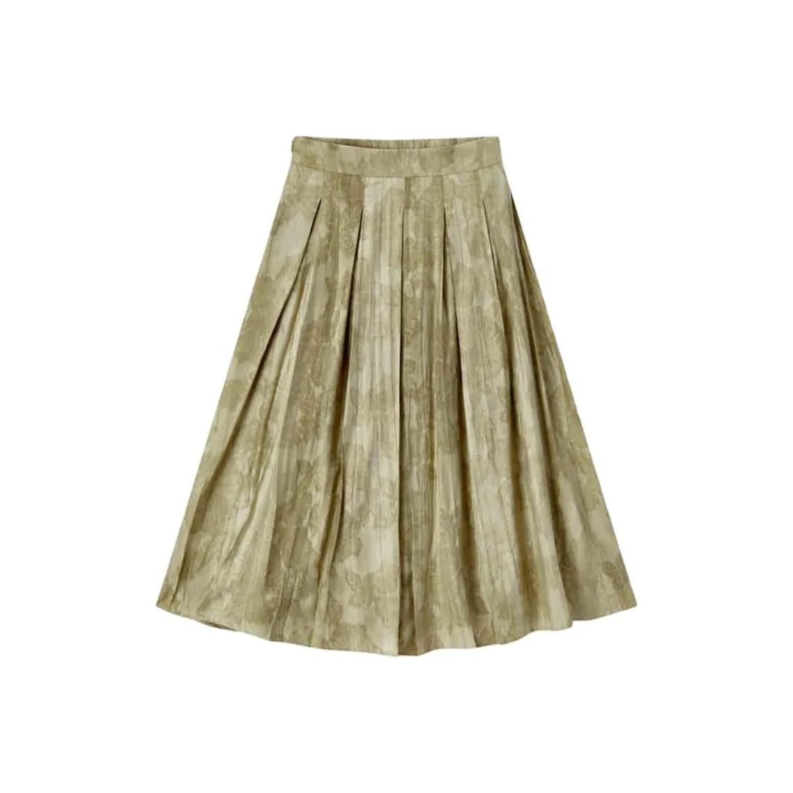 EICHITOO Повседневный Длинный Юбка Женская Зеленая Серый