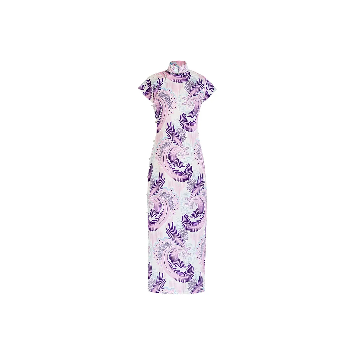 YICHENGFENGXU Чонсам Женский Фиолетовый