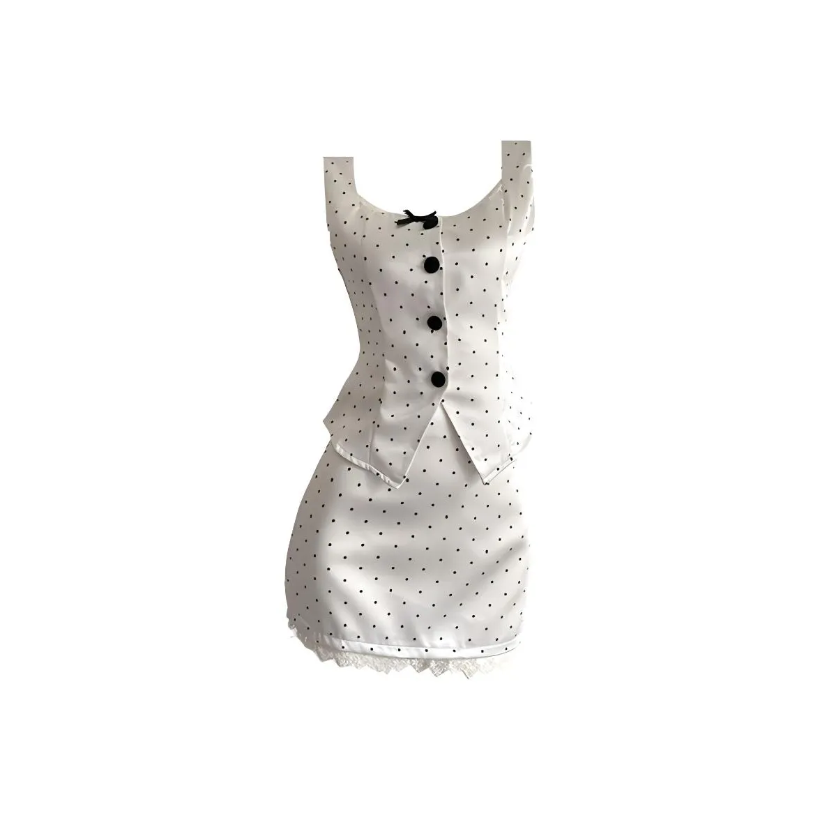 ACJL Комплект с юбкой Женские Гороховый узор