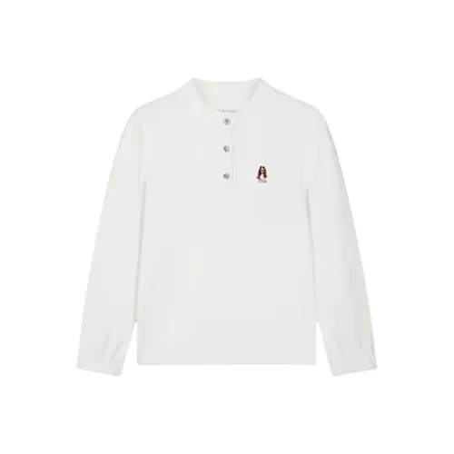 Hush Puppies Белая школьная рубашка с коротким рукавом