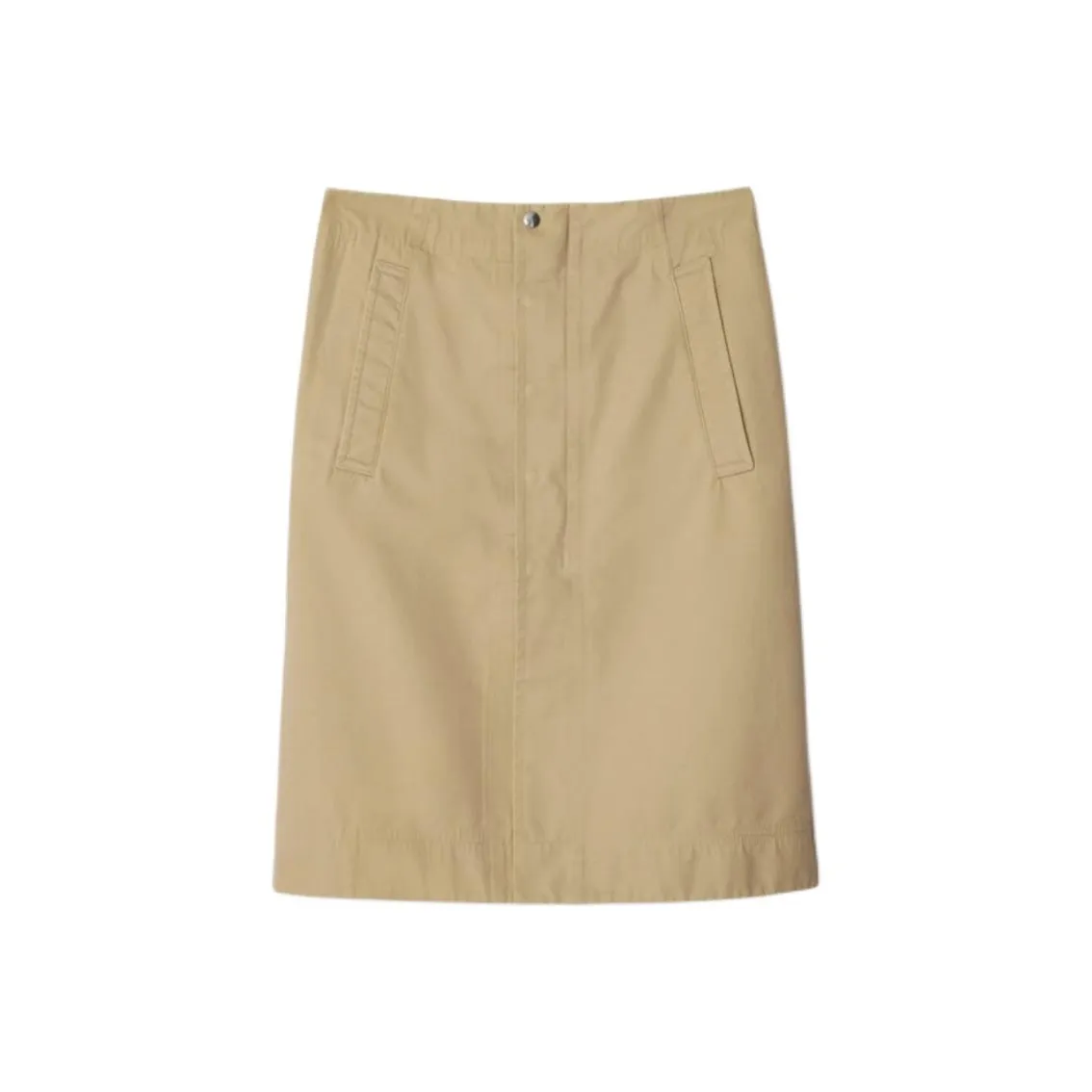Burberry Poplin Midi Skirt