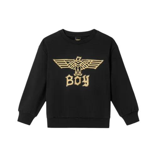 BOY JUNIOR Черный Школьный возраст Свитшот