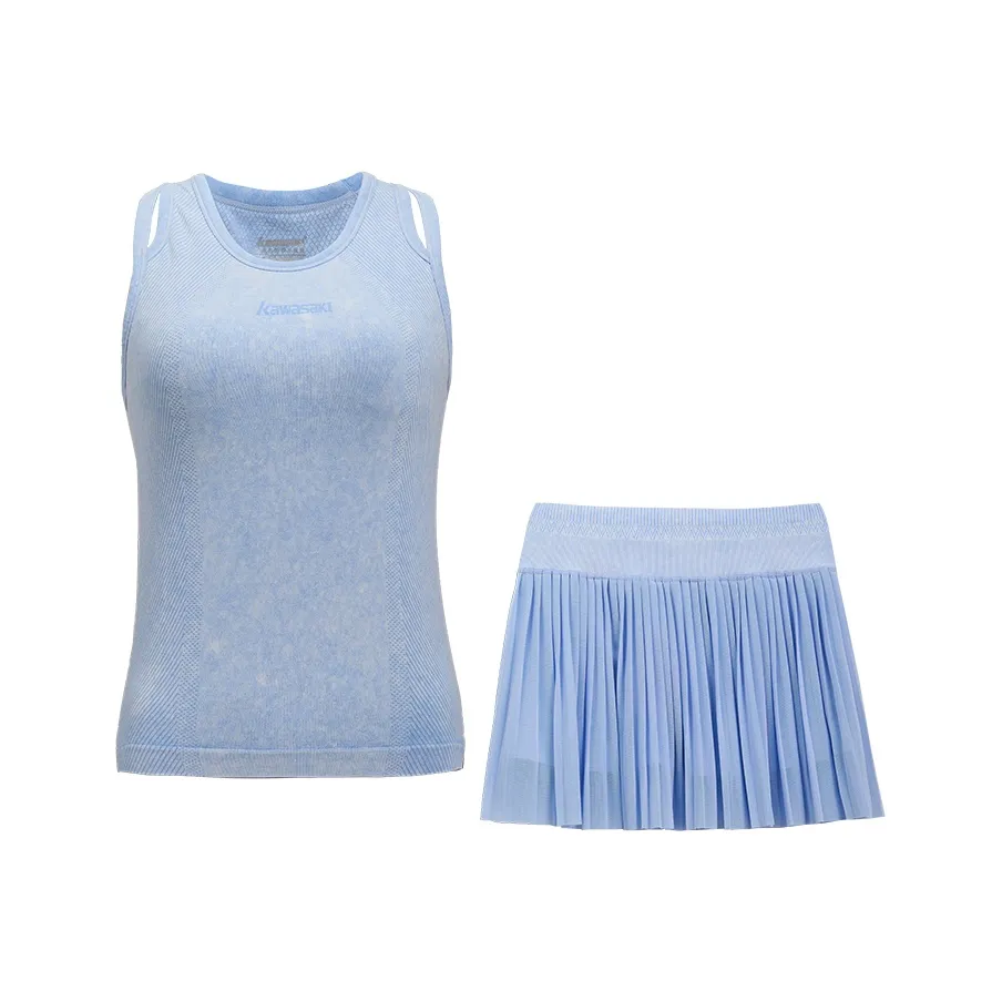 Кавасаки Blue and white porcelain series Комплект с юбкой Женские Синий