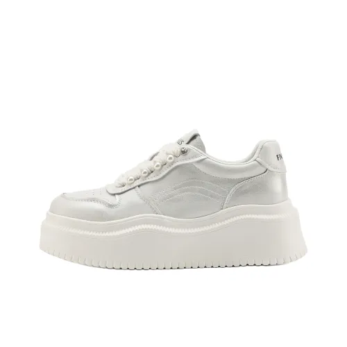FIVE PLUS Кроссовки для скейтбординга Low Top Серебряные Женские