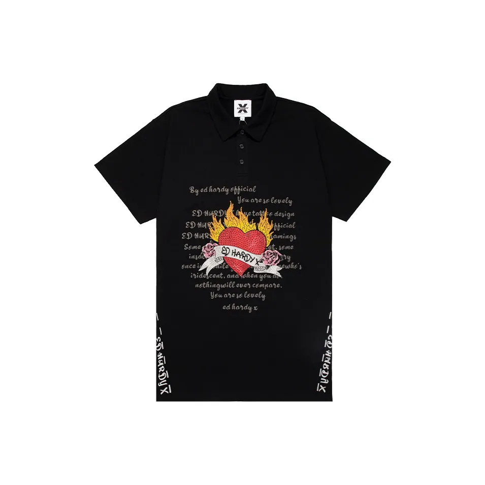 ED HARDY X Короткий рукав Платье Женское