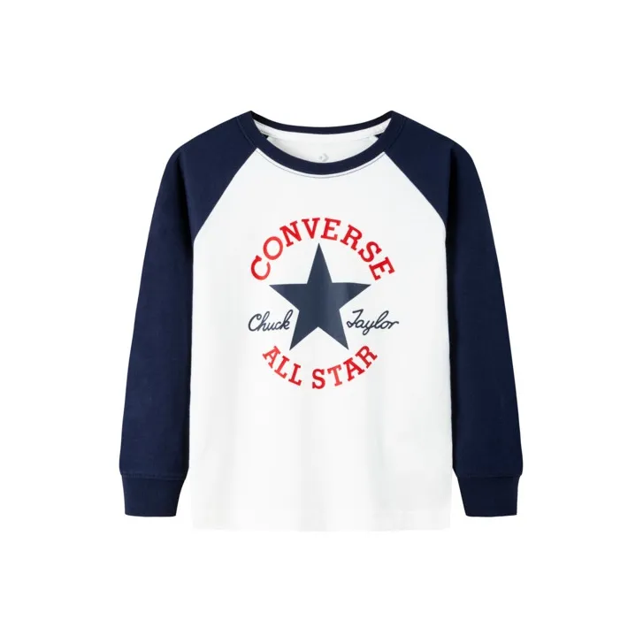 Конверс Темно-синяя Унисекс Футболка