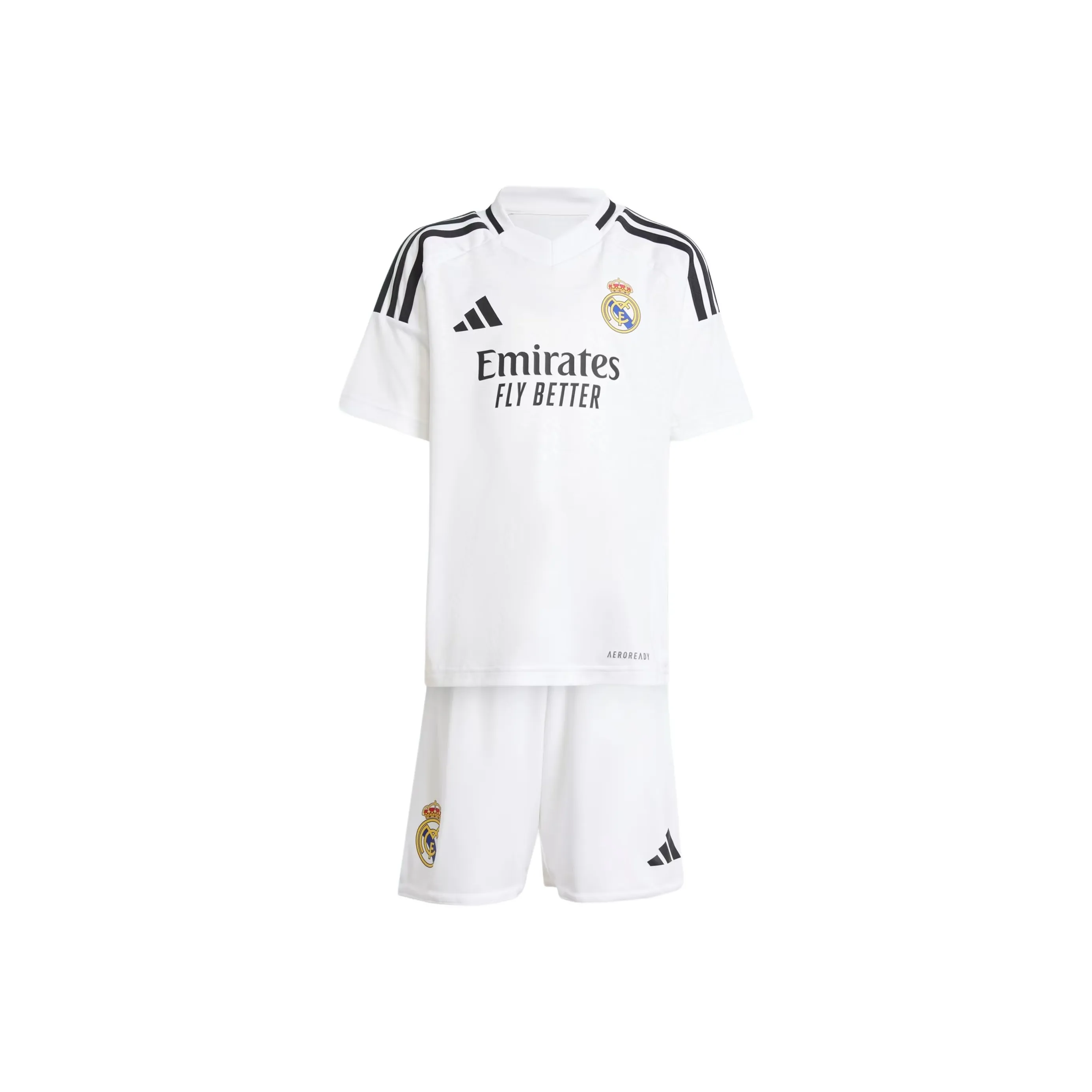 Adidas Повседневная спортивная одежда Real Madrid 24 25 Home Mini Kit KIDS Белый Дети 3-7 лет