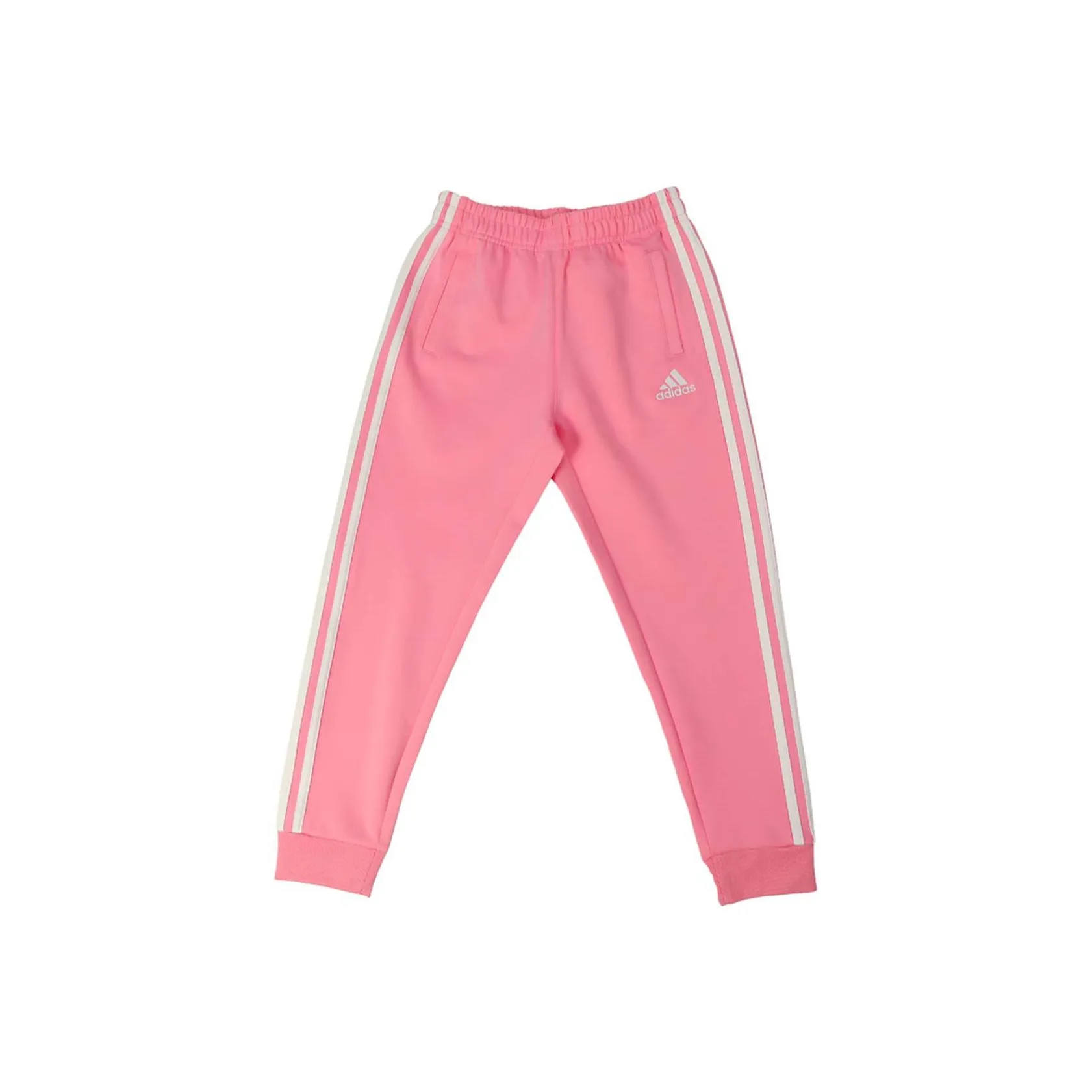 Детские Adidas Вязаные Тренировочные Штаны Розовые Белые