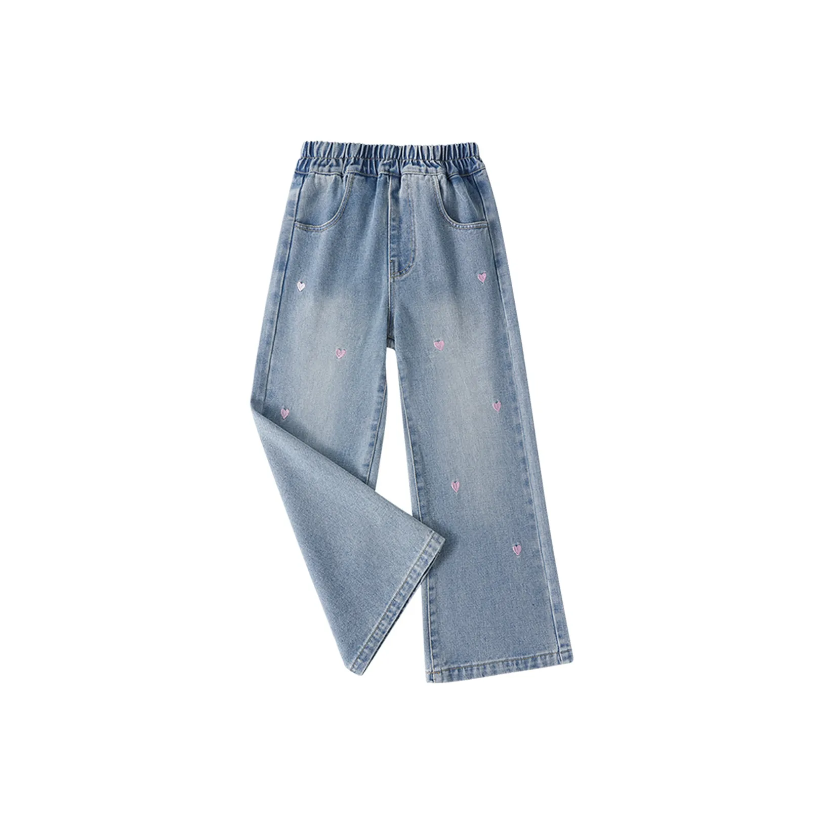 Hello Kitty Jeans Sanrio Series Джинсы Светло-Синие Детские