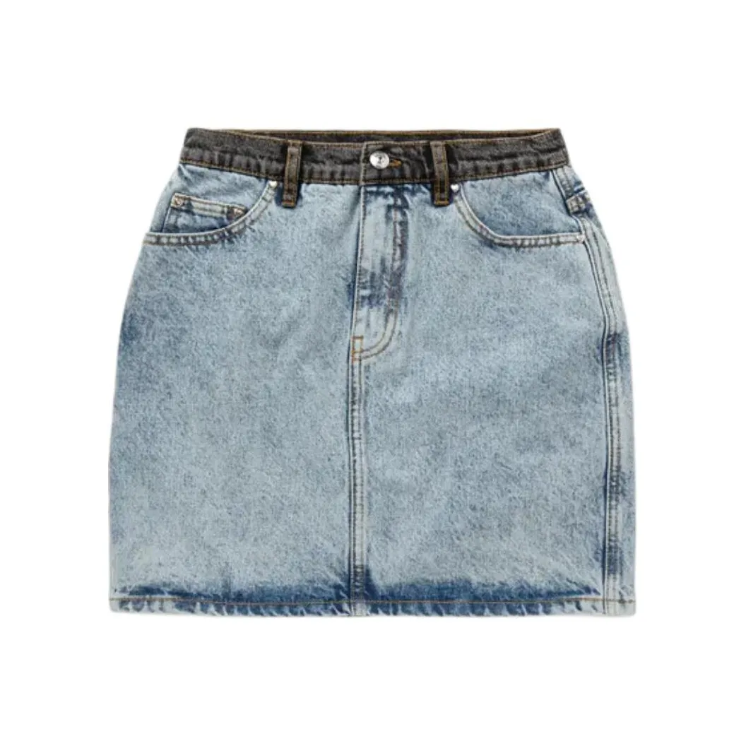 Rotate Birger Christensen Patchwork Mini Skirt