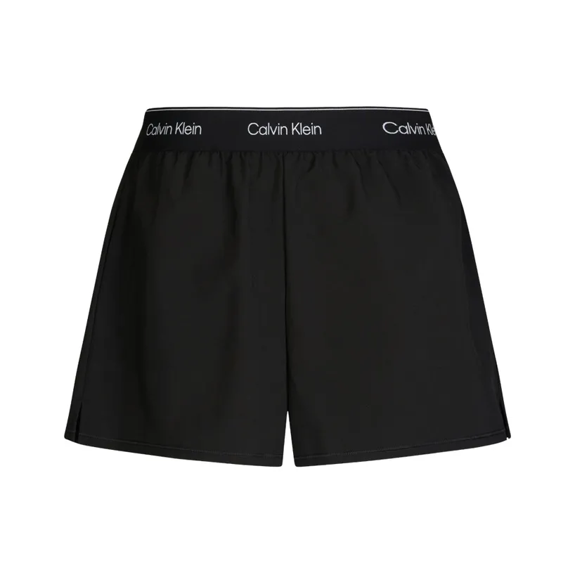 CALVIN KLEIN SS25 Sports Shorts Women's Space Black