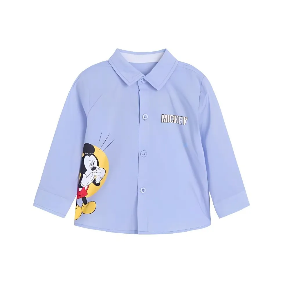 Disney Рубашка Mickey Series Синяя для детей от 3 до 7 лет