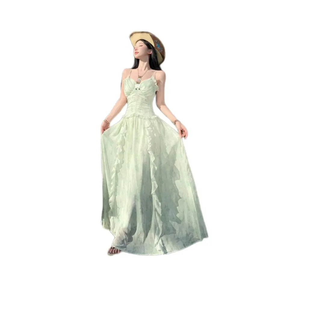 MORii Зеленый Женские Слиплатья