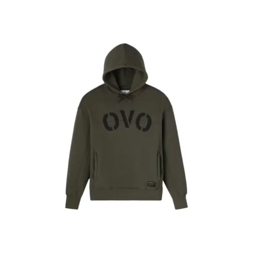 October's Very Own Оливковый Мужской Свитшот