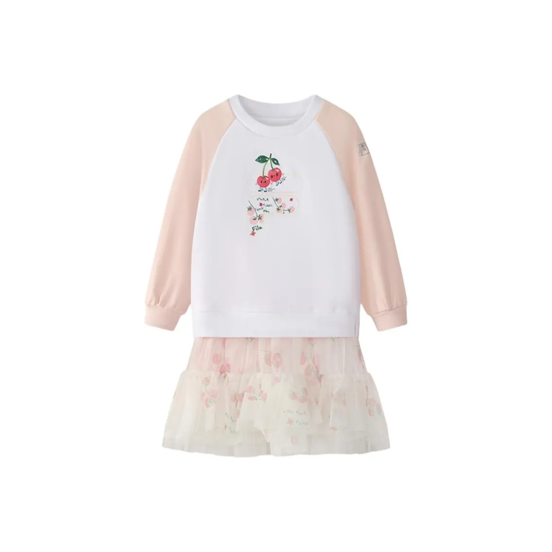 FILA KIDS Платье Светло-оранжевый Розовый для детей 3-7 лет