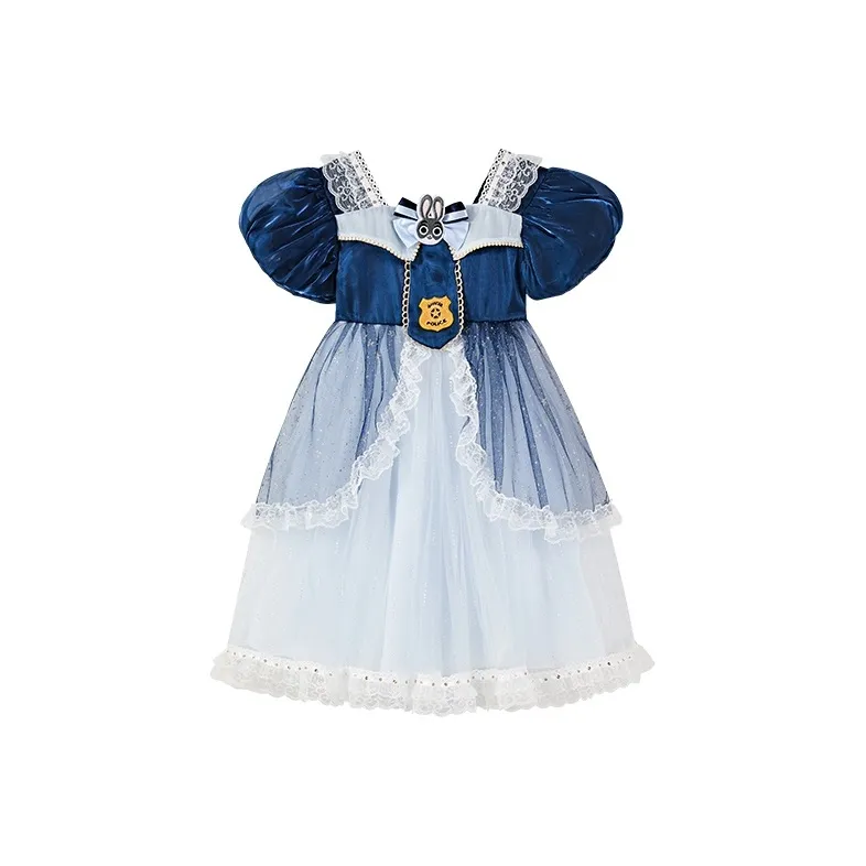 Disney Платье SS25 Темно-синий Синий Дети Возраст 3-7 Лет