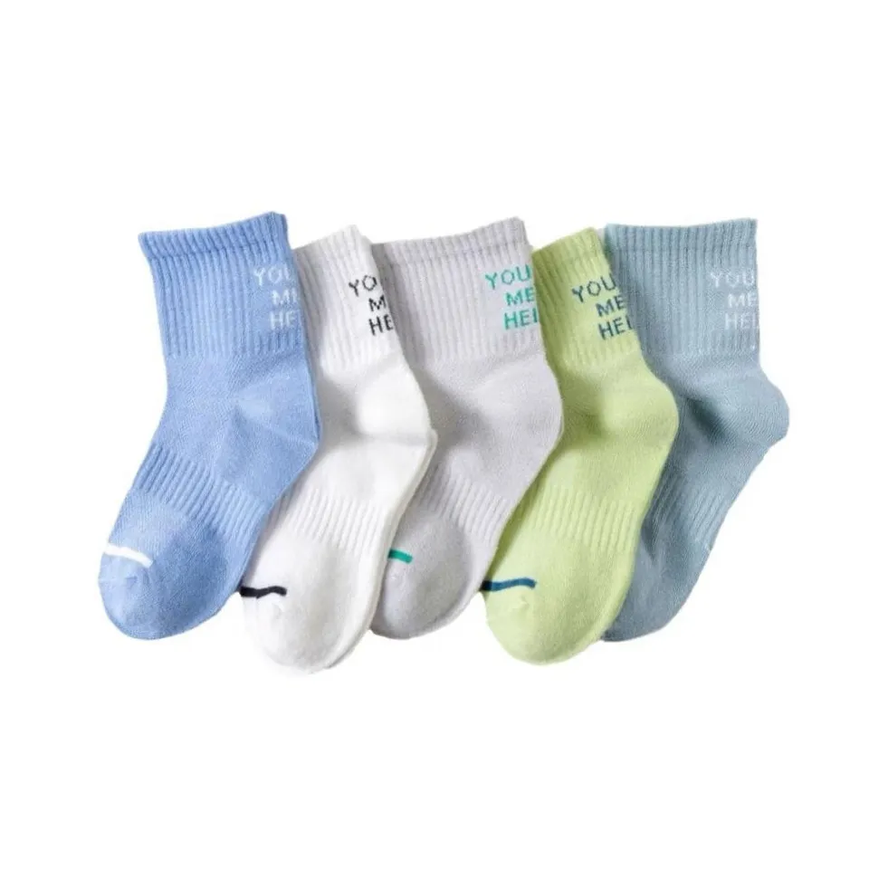 Yoko Show Носки 5 пар Каблук Письмо Детский