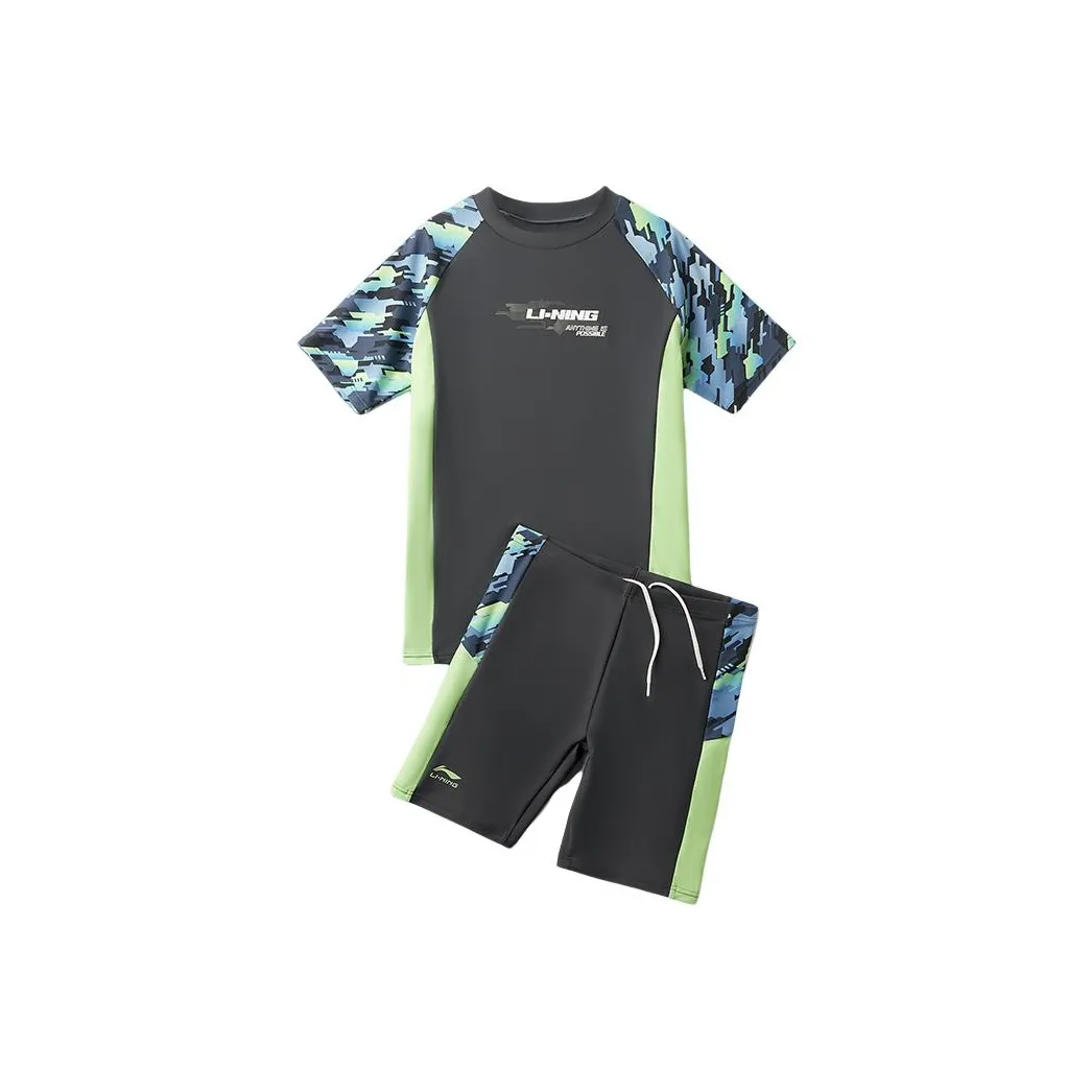 Лайнер Детский Купальник Зеленый Малыш