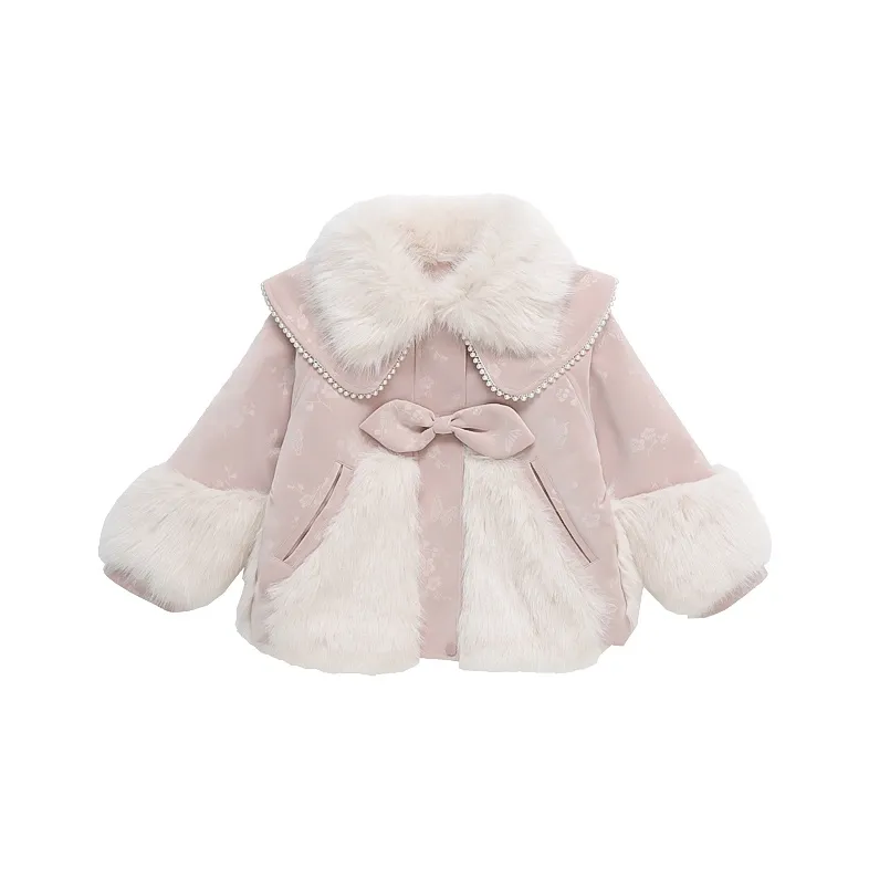 Jiao Ni Куртка Розовая для детей 3-7 лет