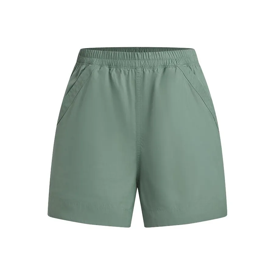 Under Armour SS25 Спортивные шорты Женские Зеленые