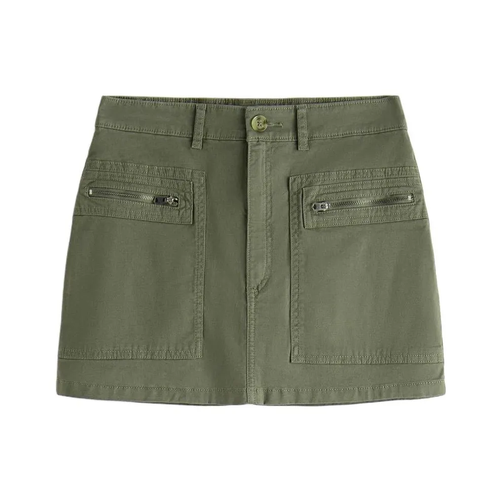 Abercrombie＆Fitch Cargo Short Skirts Women's Army Green