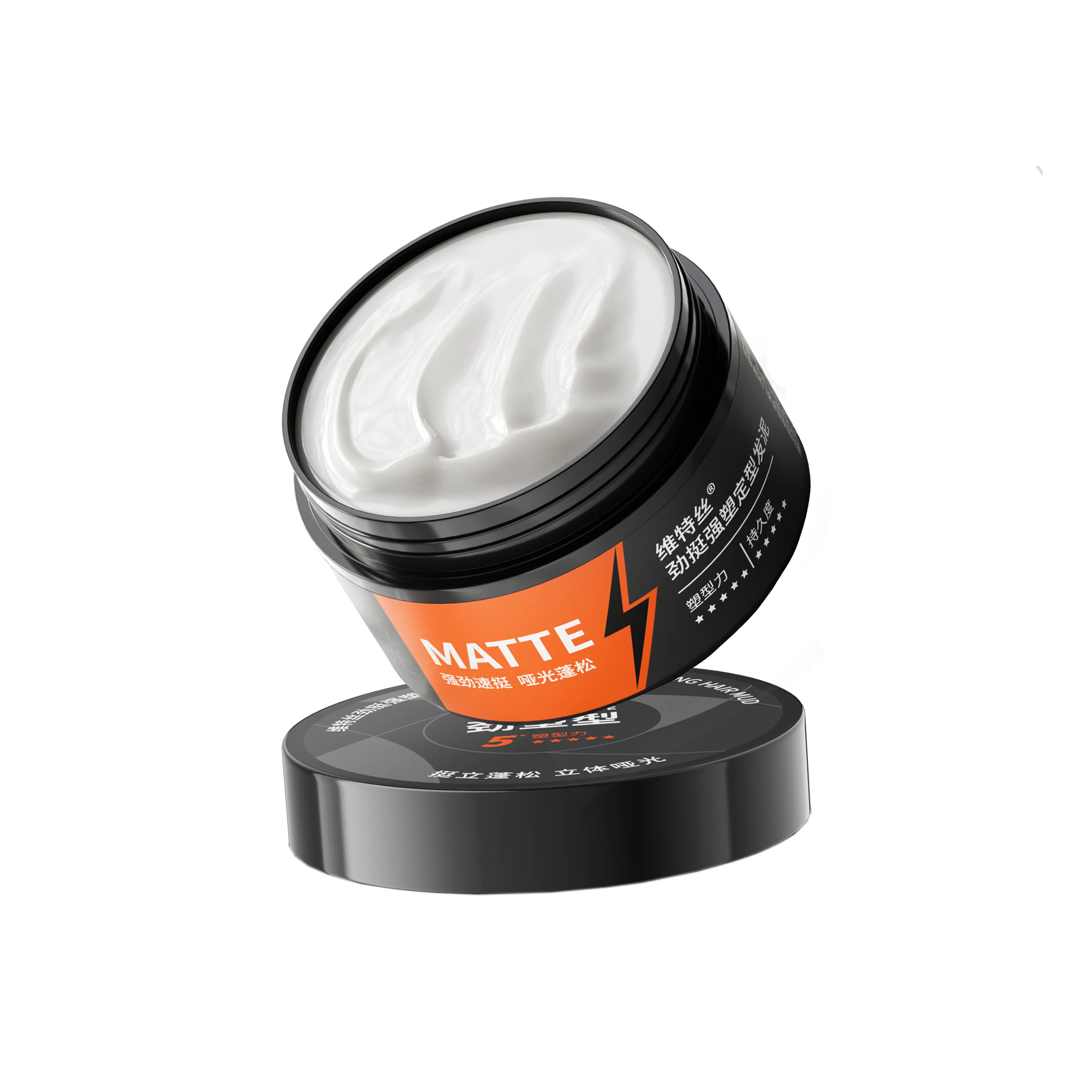 VETES Мужской Освежающий и Придающий Объем Коррекция фигуры Волосы Глина Стайлинг Контроль пушистости Длинный Долговременный Натуральный 3D-эффект