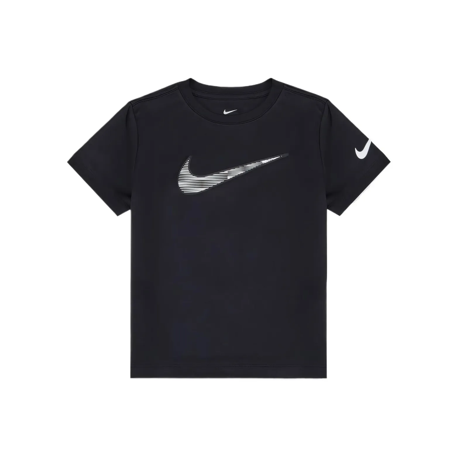 Nike Dri Fit T-рубашка черного цвета для детей в возрасте 3-7 лет