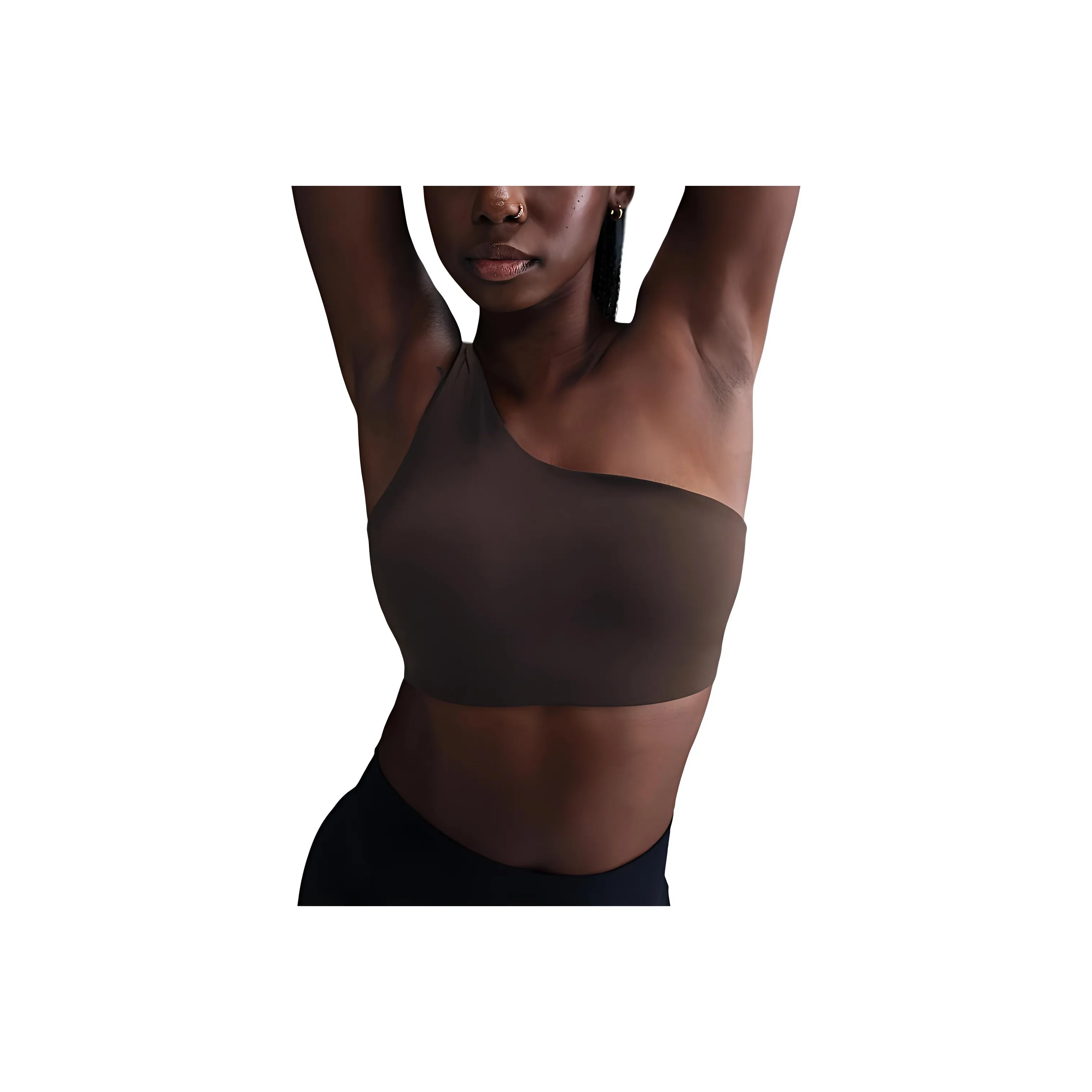 Nike Zenvy Asymmetrical Women's Light Support Padded Sports Bra
