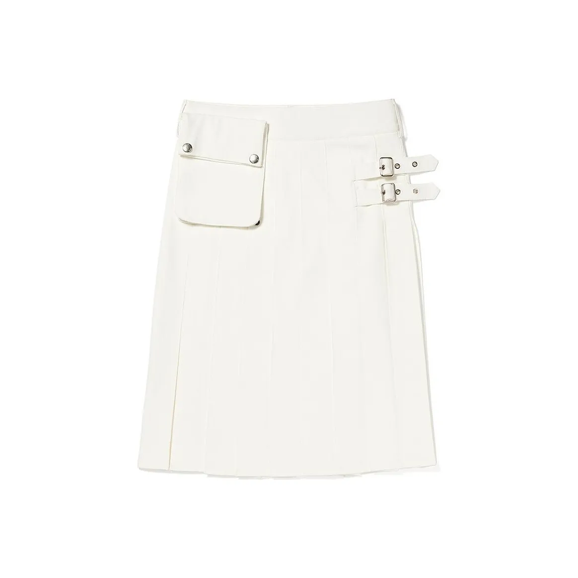 OPEN YY SS25 Короткие юбки карго Женские Белые