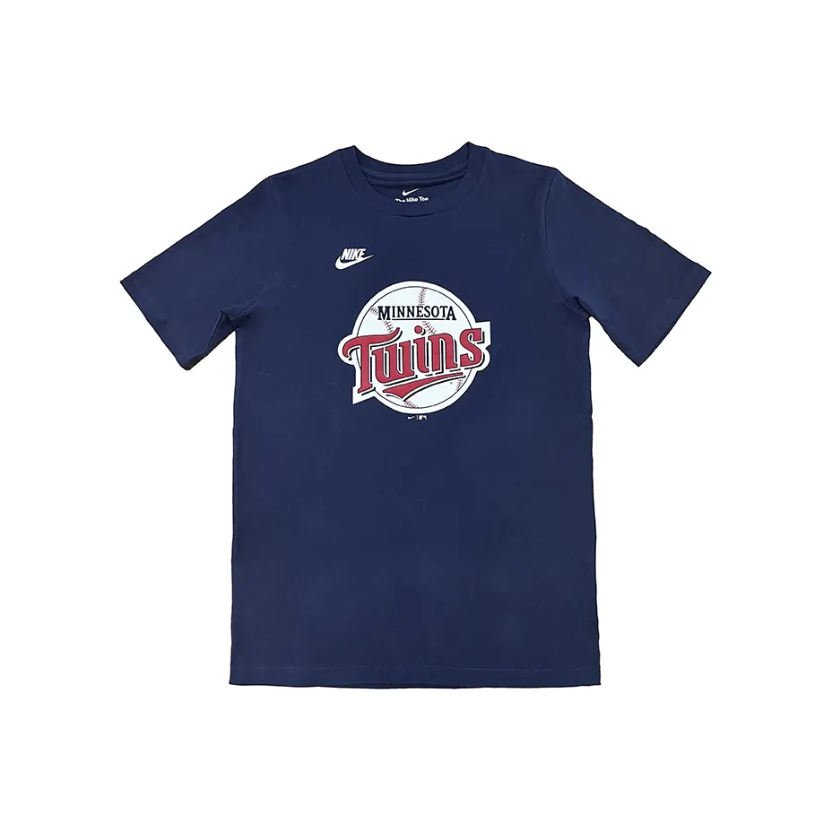 NIKE Темно-синяя унисекс футболка