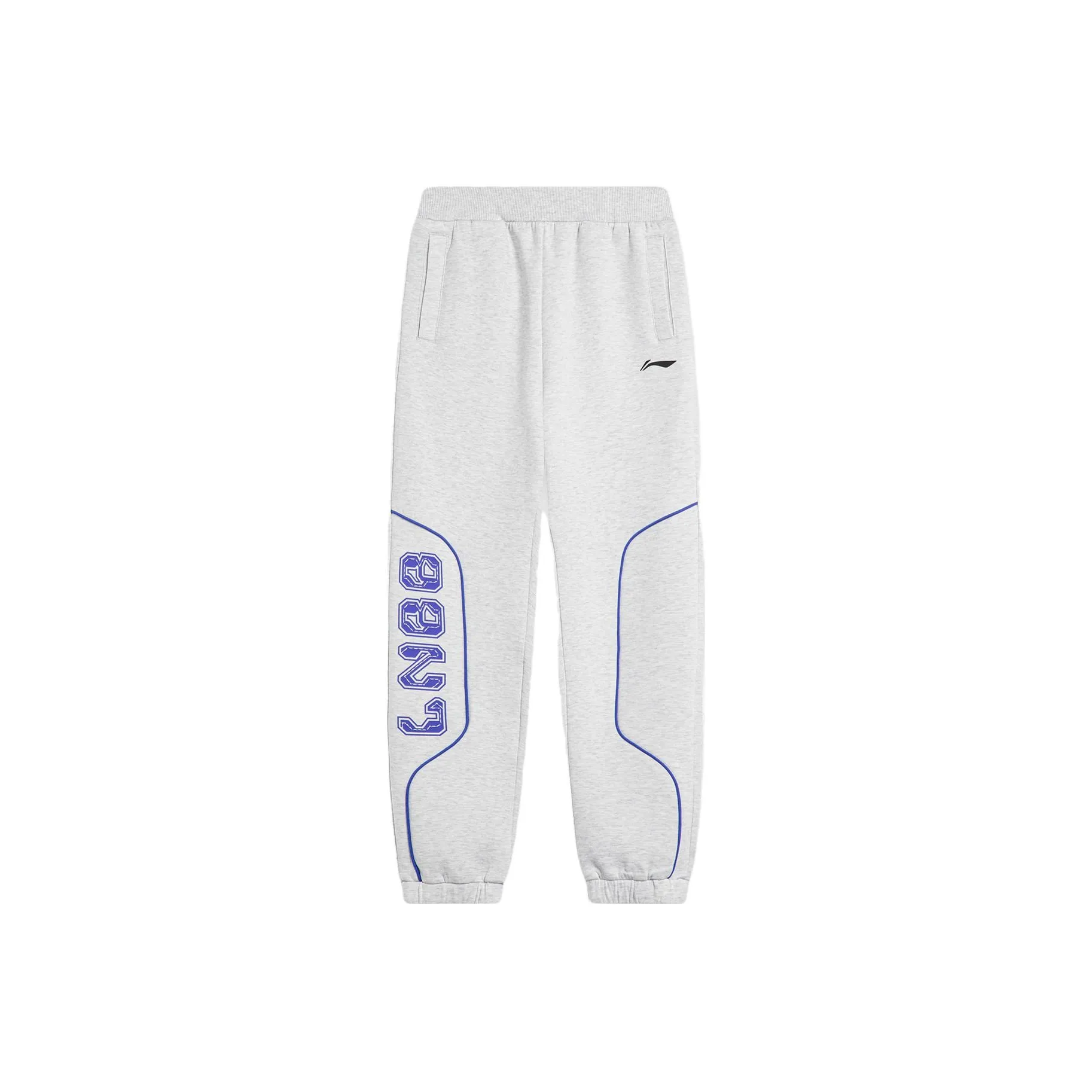 Детский LINING YOUNG Вязаные Тренировочные Штаны Фотиния Серый Deep Антарктический Серый