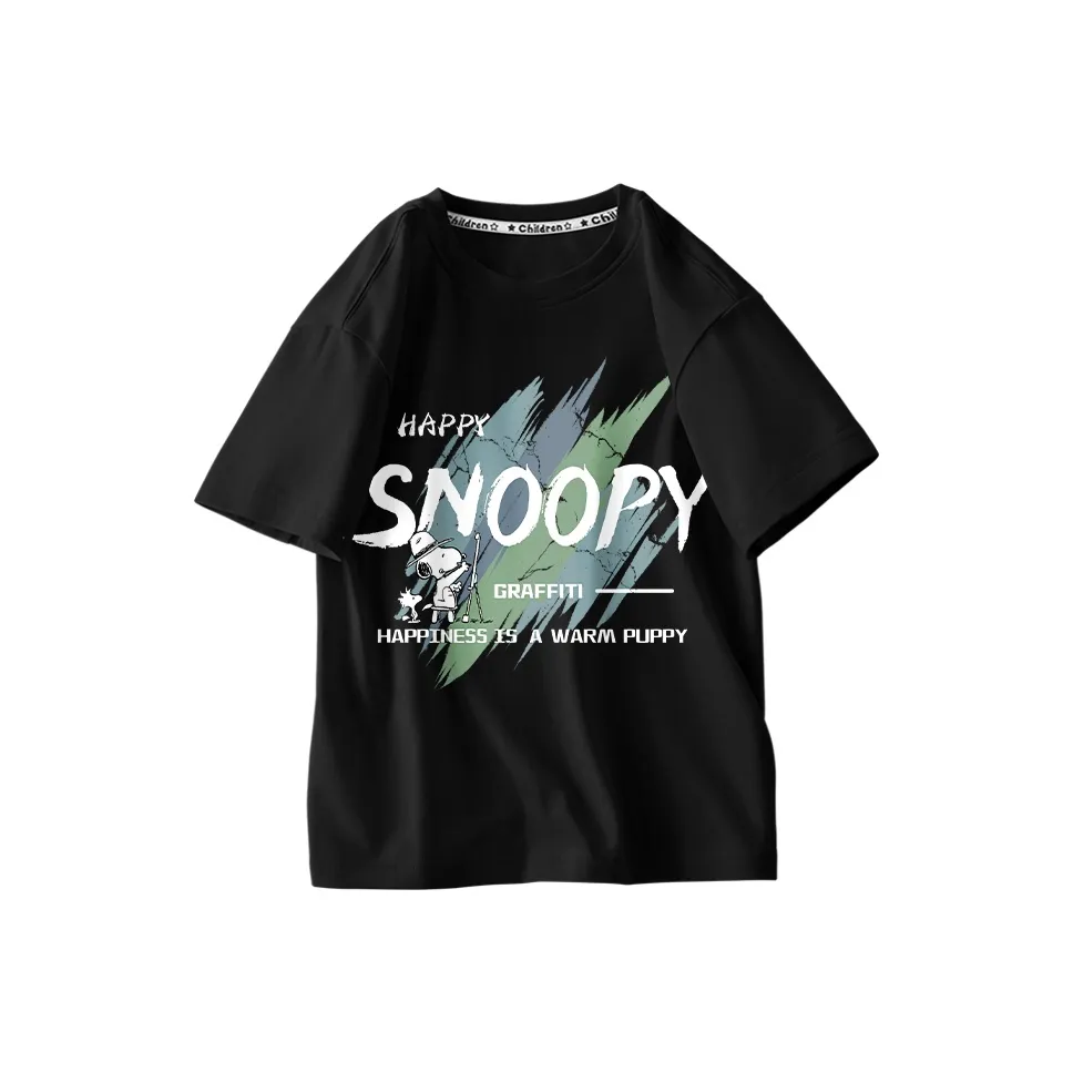 Снупи T-рубашка для детей от 3 до 7 лет