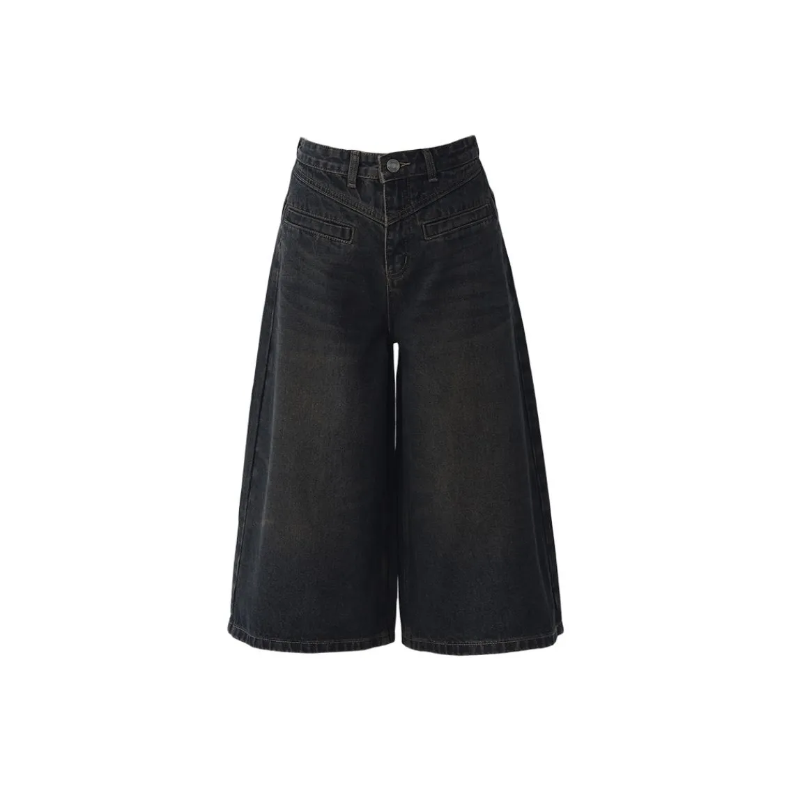 ZXZA Denim Shorts Women's Vintage Capri Pants