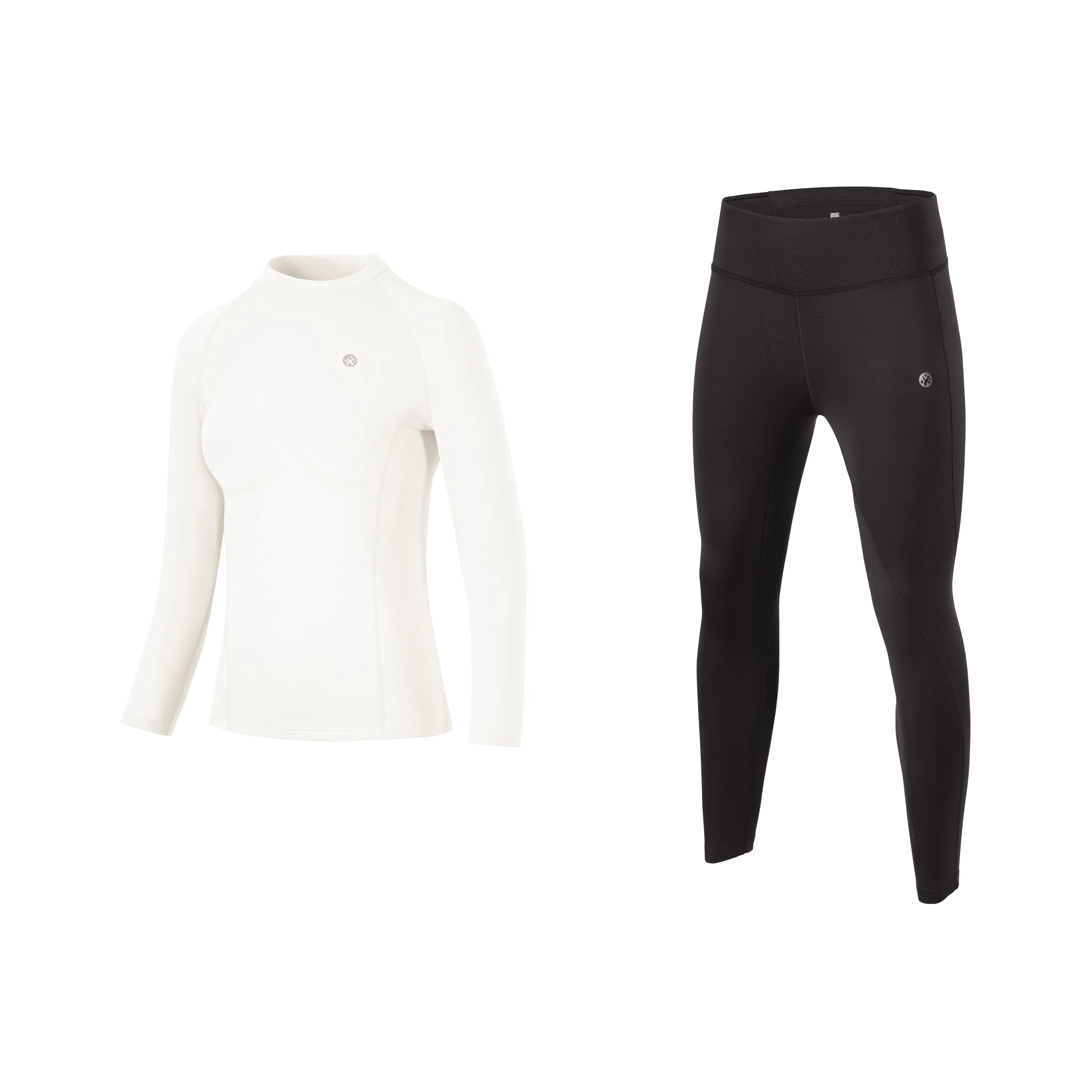 BMAI Фитнес Комплект Женский Черный Коричневый Белый+Коричневый