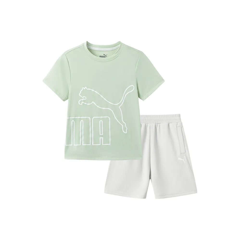PUMA Повседневная спортивная одежда ACTIVEPERFORMANCE Шалфейно-зеленый Детский