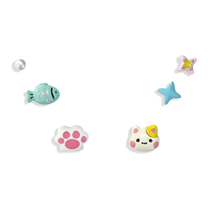 Inkopper Сплав Нижняя заколка On Серьги Женские