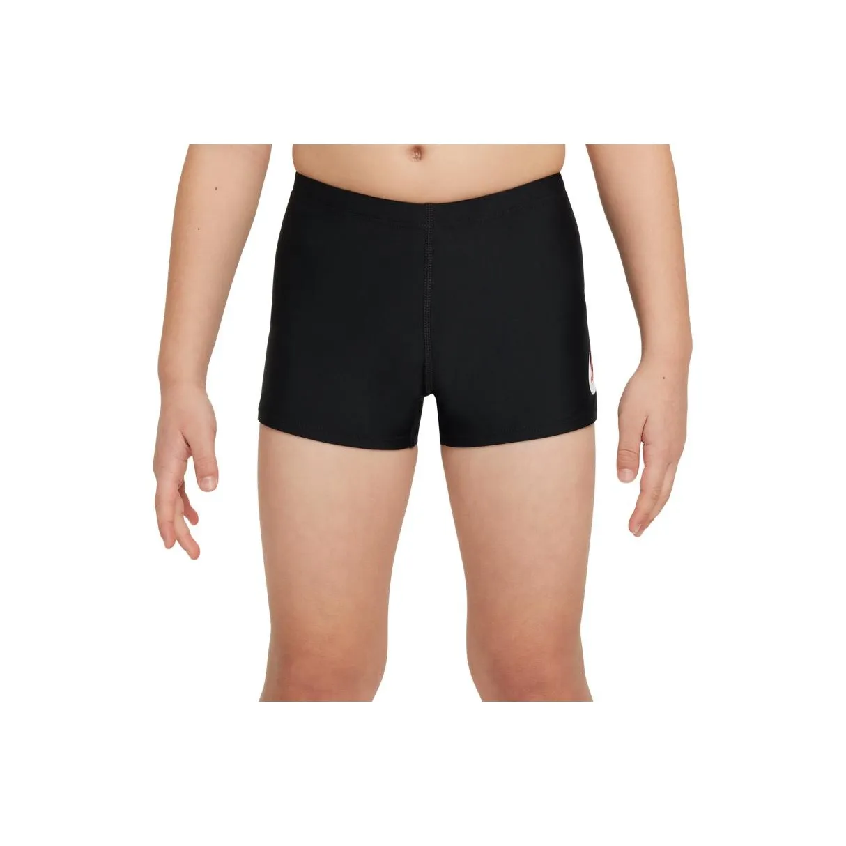 Nike Детский купальник черный университетский красный для подростков