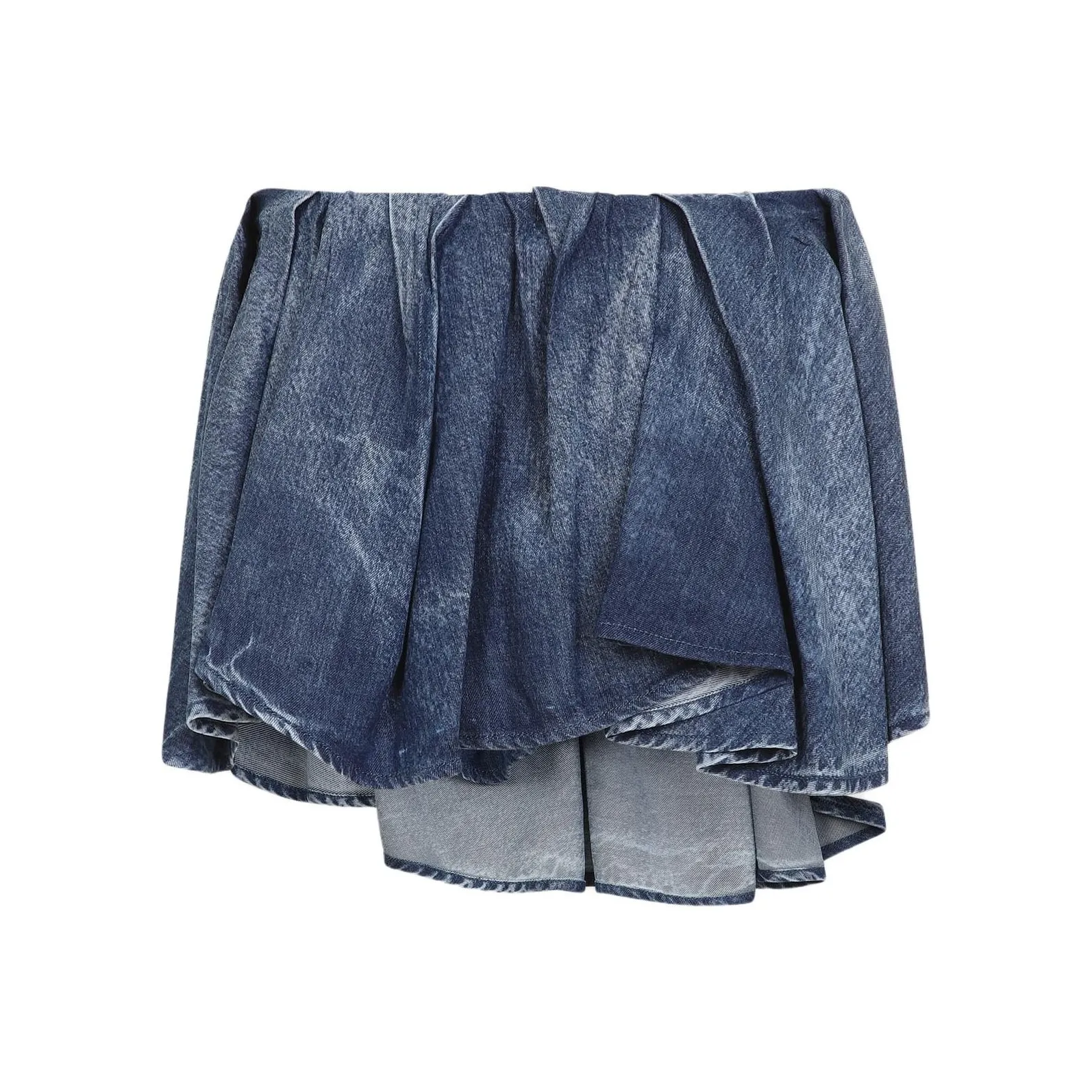 DIESEL De Ria Fsg Distressed Denim Miniskirt