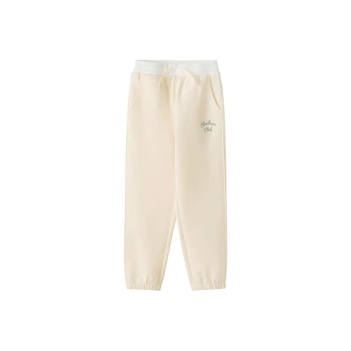 Подростки Skechers Вязаные Спортивные Штаны Лотос Белый