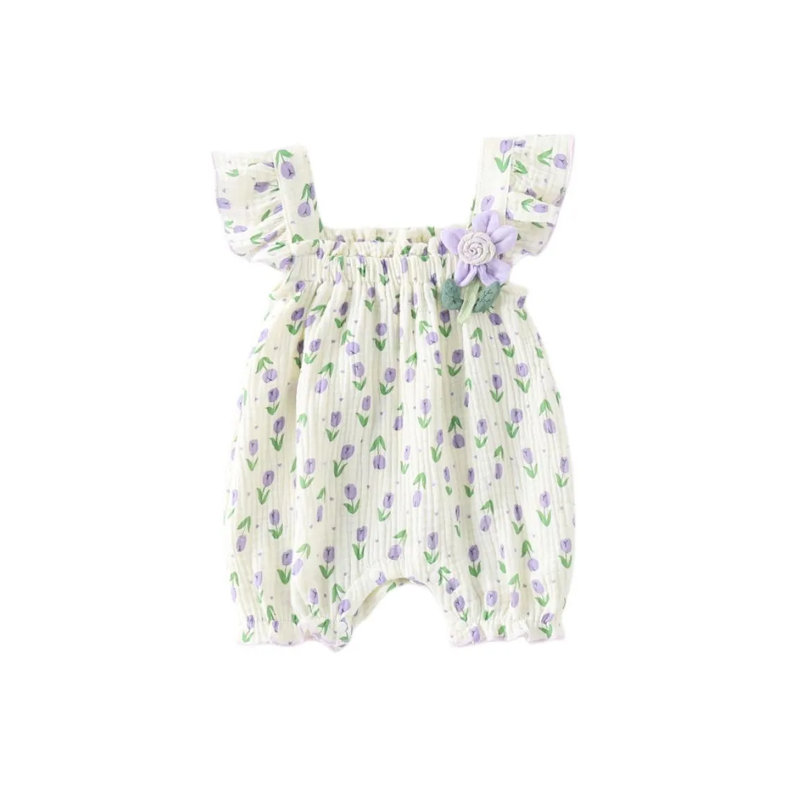 XiaoJinBu Комбинезон Светло-фиолетовый для младенцев и малышей
