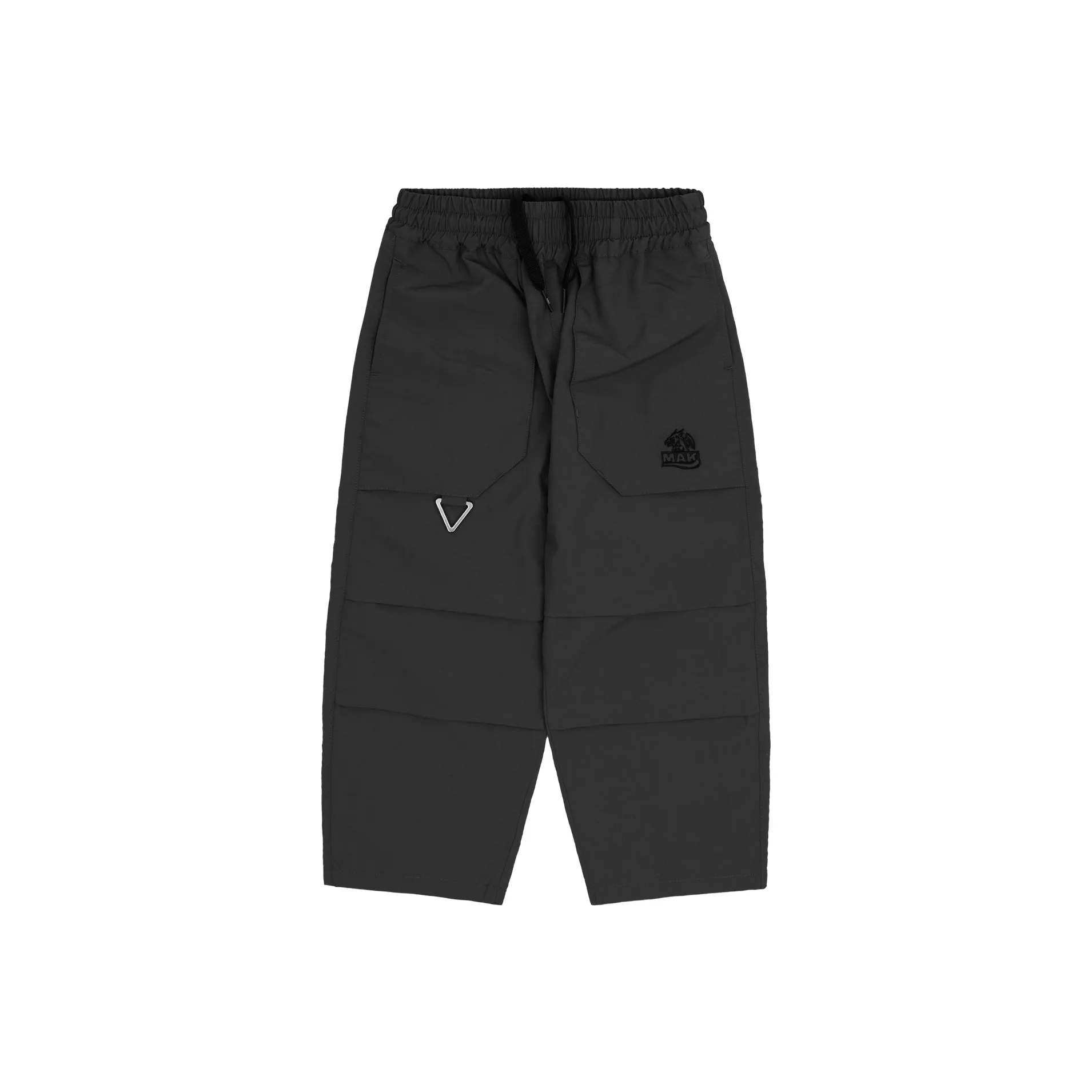 Mak Осенние парашютные брюки для детей цвет угольно-серый