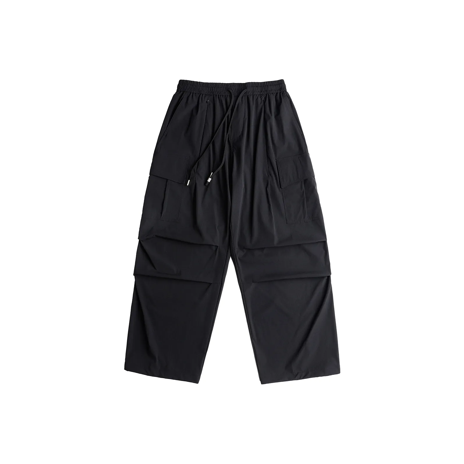 AOGZ Черные Унисекс Брюки карго