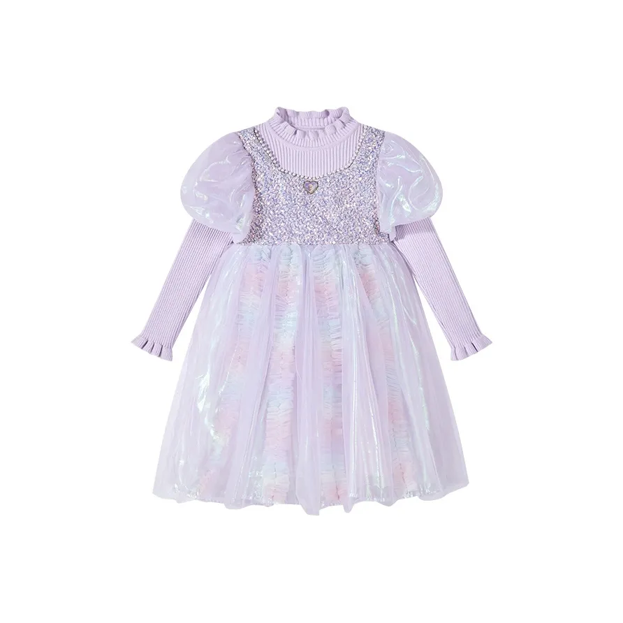 Disney Платье Фиолетовое для детей 3-7 лет