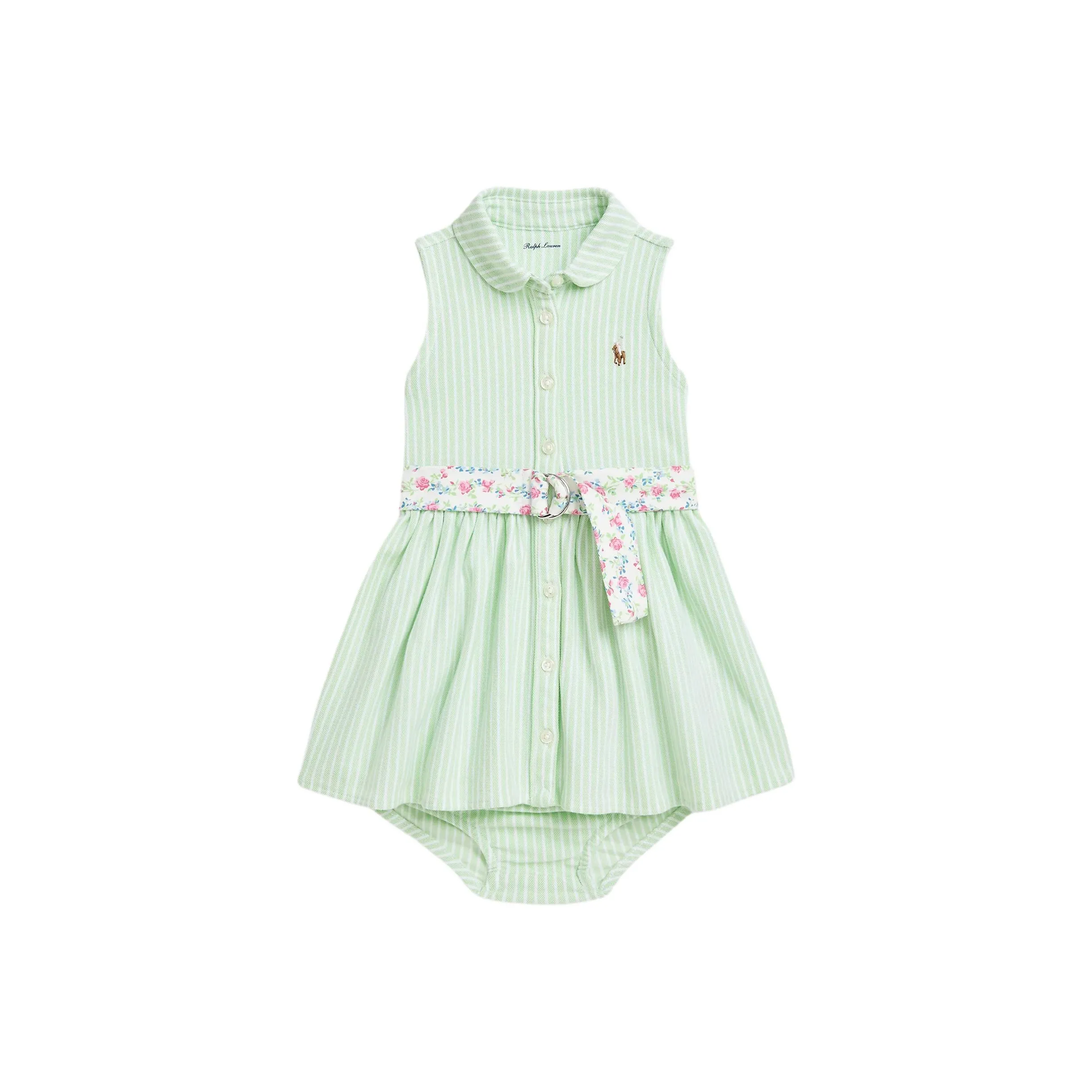 Polo Ralph Lauren Платье Зеленый Infant и Toddler