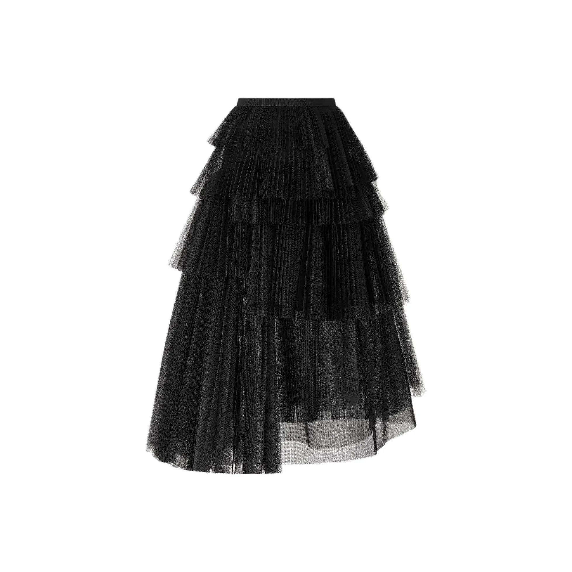 DIOR SS25 Casual Long Skirt Women's Black