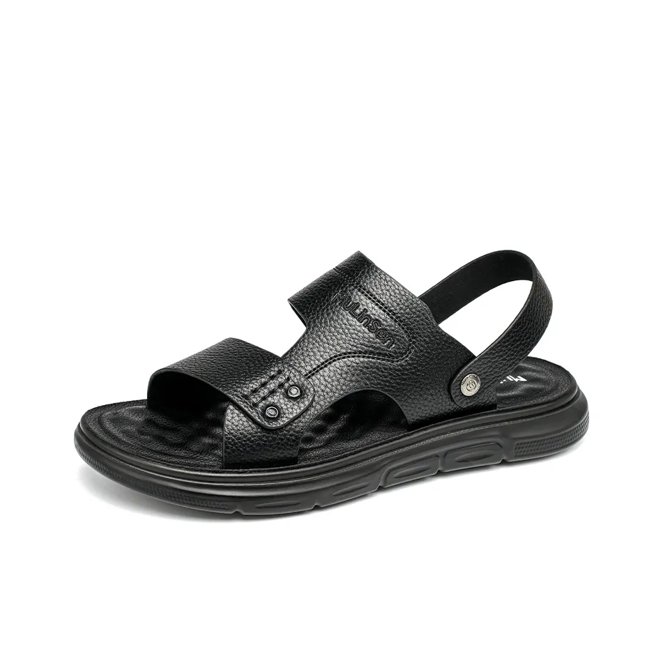 Mulinsen Пляжные сандалии Мужские Черные