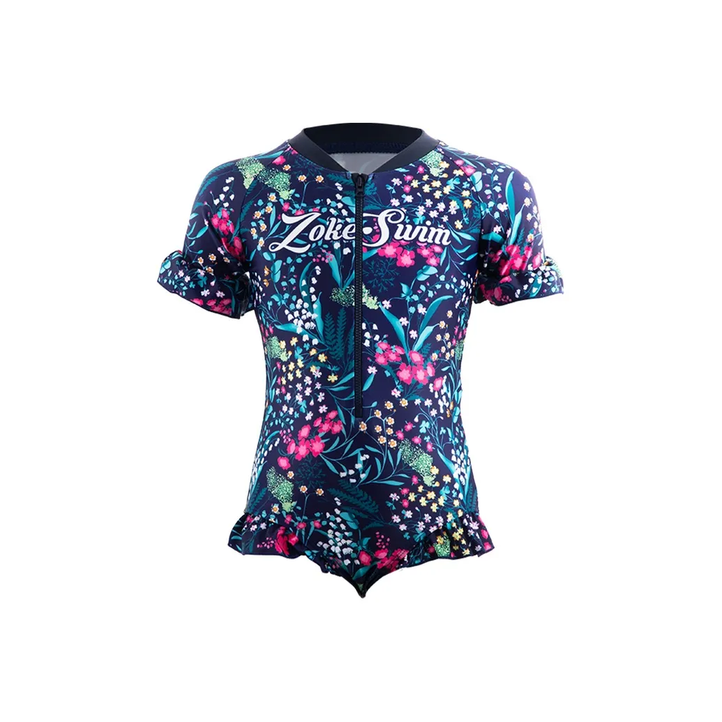 ZOKE Детский купальник Темный Орхидея Группа Детский