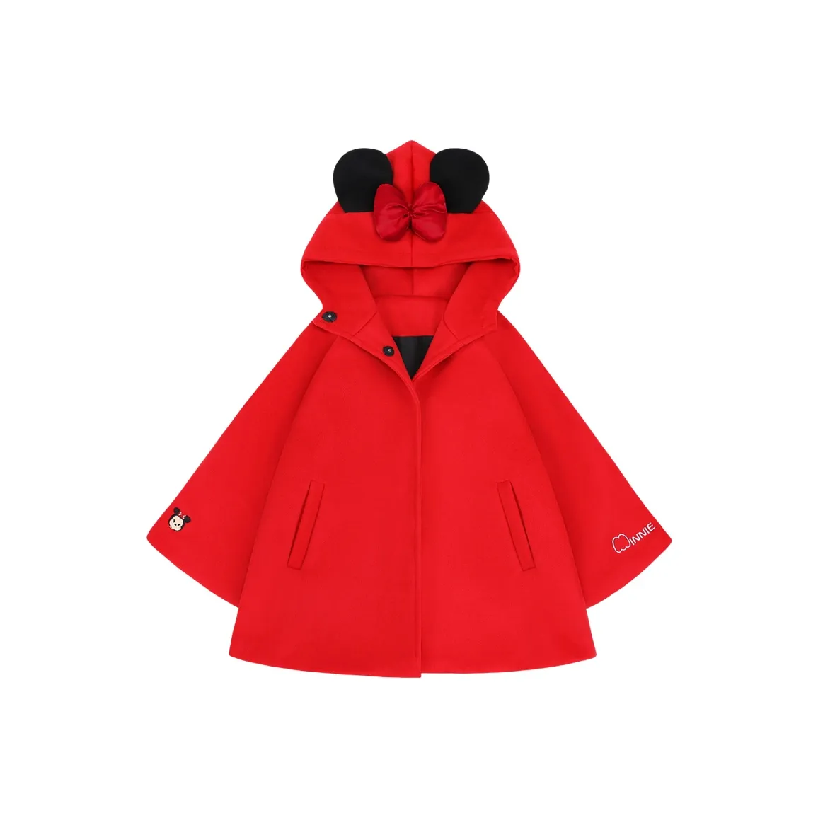 Disney Мультяшный Стандартное издание Пальто Осенний Зимний Детский Красный