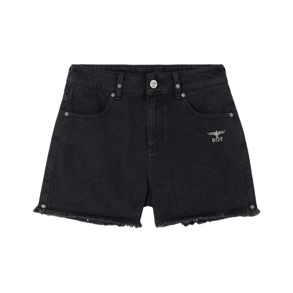 Boy London Denim Shorts Women's Black